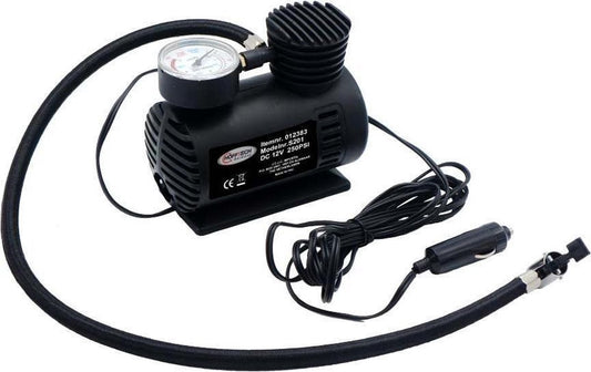 COMPRESSOR 12V 280 PSI + ACCESSORIES  - INTER-BEN [ INT 012383 ]