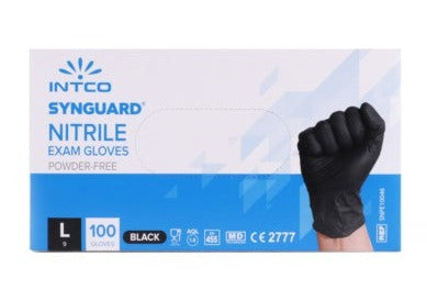 RIGGER GLOVES NITRILE BLACK SIZE L  - INTER-BEN [ INT 013916 ]