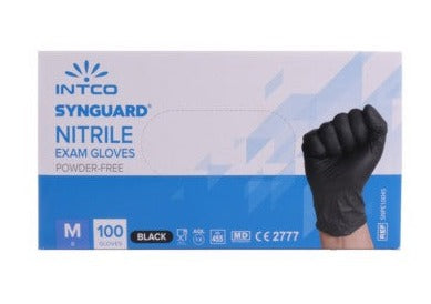 RIGGER GLOVES NITRILE BLACK SIZE M  - INTER-BEN [ INT 013915 ]