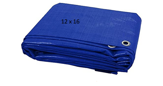 12 x 16 Tarpaulin (Reg) (Federalli)  -  [ XFD TARP REG 12x16 ]