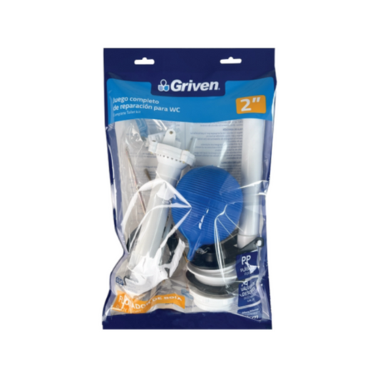 Complete Toilet Tank Repair Kit  - GRIVEN [ GRI A367MP ]