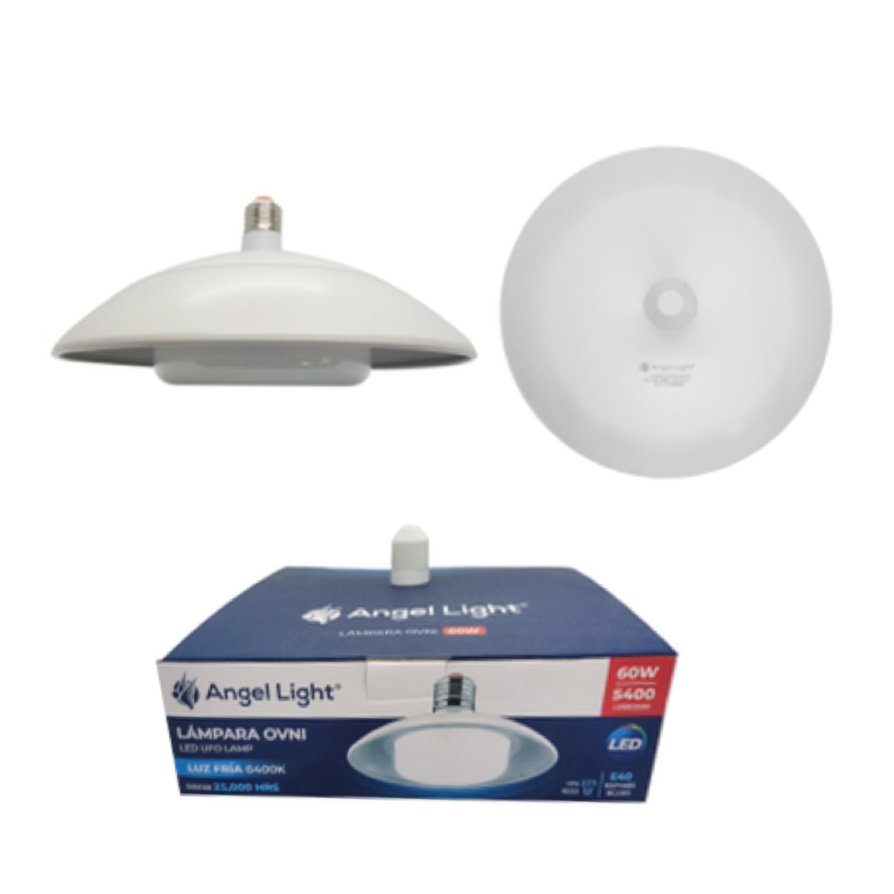 LED UFO BULB 60W - Angel Light -  [ ANG ALLPUF60WW ]