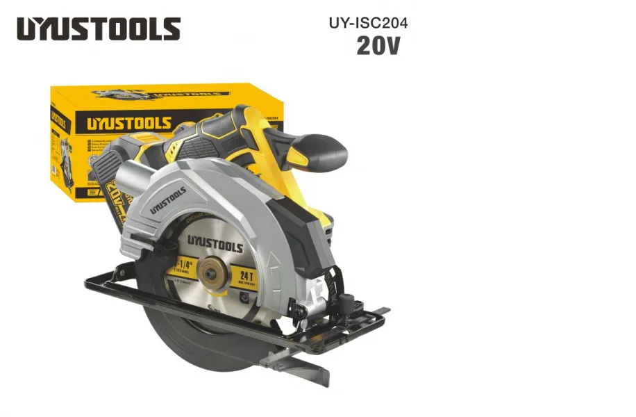 7-1/4 in. CORDLESS Brushless Circular Saw Machine UY-ISC204  - UYUS - [  UYU UYISC204 ]