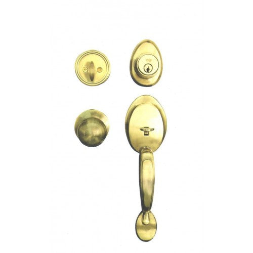 Sng Handle Set Lock PB US3 - Yale  -  [ XYL 8988 ]