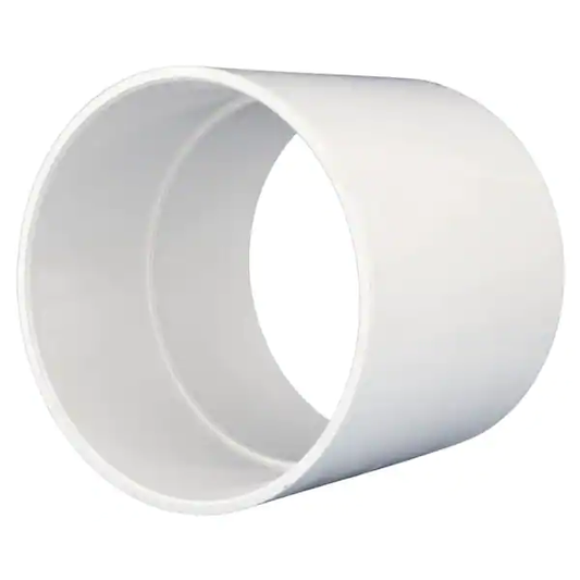 4" PVC Coupling  -  [ XXX PVC COUP 4 ]