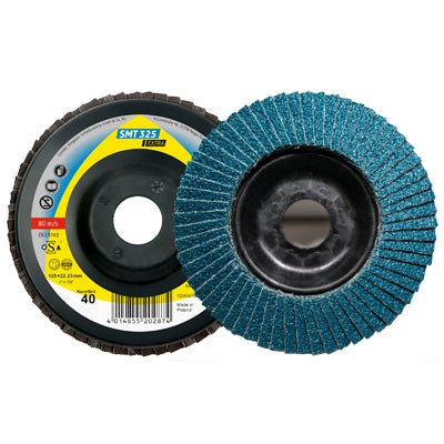 MOP DISC 115MM=4.1/2" GRIT 40  - KLINGSPOR [ kli SMT 624 G40 ]