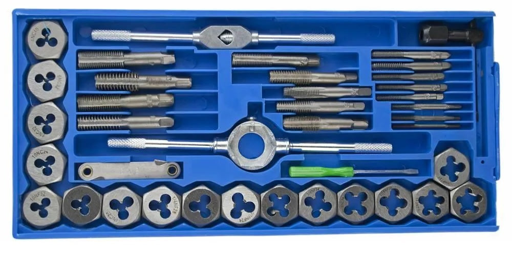 TAP AND DIE SET 40 PCS  - INTER-BEN [ INT 004442 ]